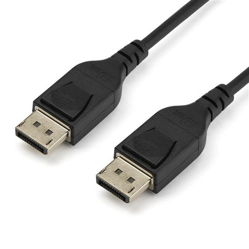 Startech 1M Display 1.4 Cable, 8K 60Hz, Uhd 4K 120Hz, Hdr, Vesa Certified, Black, Ltw