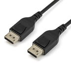 StarTech 1M Display 1.4 Cable, 8K 60Hz, UHD 4K 120Hz, Hdr, Vesa Certified, Black, Ltw