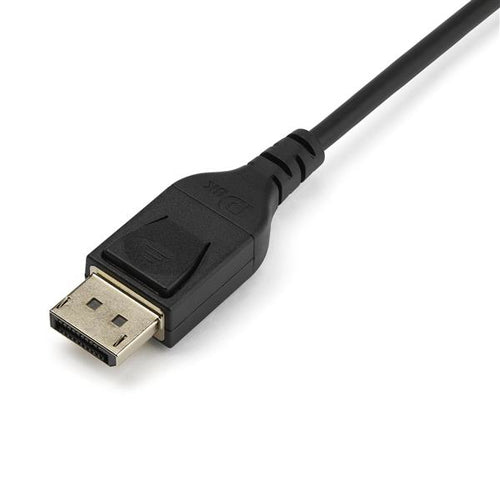 Startech 2M Display 1.4 Cable, 8K 60Hz, Uhd 4K 120Hz, Hdr, Vesa Certified, Black, Ltw