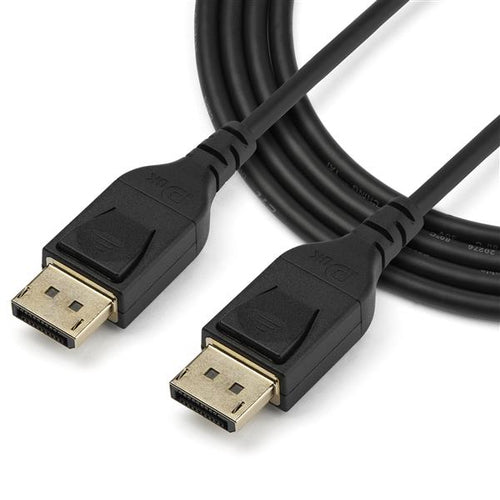 Startech 1M Display 1.4 Cable, 8K 60Hz, Uhd 4K 120Hz, Hdr, Vesa Certified, Black, Ltw