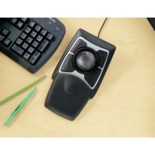 Kensington Wired Expert Mouse USB Optical Trackball - Black