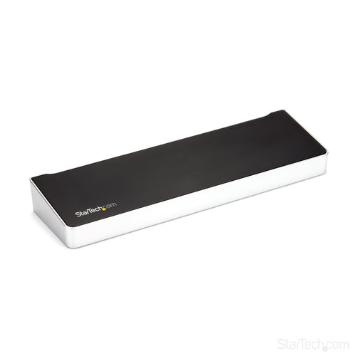 Startech Usb-C 4K Dock, Triple Display, Dp(2), Hdmi, Usb(4), Usb-C(2), 100W, Ac, 3Yr