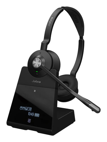 Jabra Wireless Engage 75 Se Stereo Dect Headset W/ Base, So Ftphone/Deskphone/Mobile