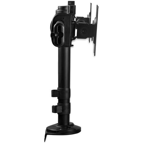 Startech Dual Monitor Desk Mount <27", <8Kg, Full Motion, H/Adj, Vesa, Black, 5Yr