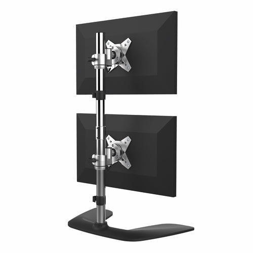 Startech Vertical Dual Monitor Stand - Free Standing Mount 27 Inch Vesa 5Yr