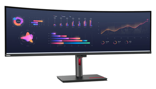 Lenovo P49W-30 49" Wled Ips Curve(32:9), Hdmi(2), Dp, Usb(4), Usbc, Tb(2), Lan, H/Adj, 3Yr