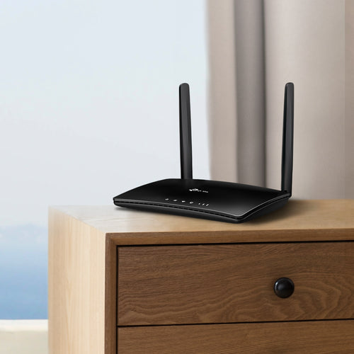 Tp-Link 300Mbps Wireless N 4G Lte Router, Sim Slot, Lan(3), Wan(1), 3Yr