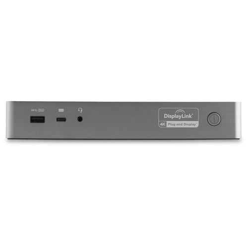 Startech Usb-C Usb-A Hybrid 4K Dock, Dual Display, Dp(2), Hdmi(2), Usb(3), 100W, 3Yr