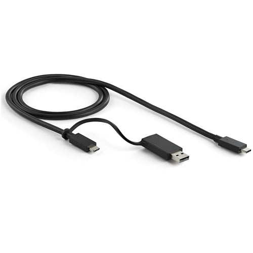 Startech Usb-C Usb-A Hybrid 4K Dock, Dual Display, Dp(2), Hdmi(2), Usb(3), 100W, 3Yr