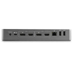Startech Usb-C Usb-A Hybrid 4K Dock, Dual Display, Dp(2), Hdmi(2), Usb(3), 100W, 3Yr