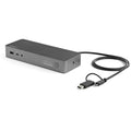 Startech Usb-C Usb-A Hybrid 4K Dock, Dual Display, Dp(2), Hdmi(2), Usb(3), 100W, 3Yr
