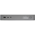 Startech Usb-C Usb-A Hybrid 4K Dock, Dual Display, Dp(2), Hdmi(2), Usb(3), 60W, 3Yr