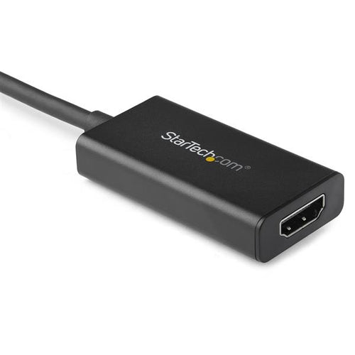 Startech Dp 1.4 To HDMI 2.0B Adapter, Hdr, 4K 60Ghz, Black, 3Yr