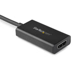 Startech Dp 1.4 To HDMI 2.0B Adapter, Hdr, 4K 60Ghz, Black, 3Yr