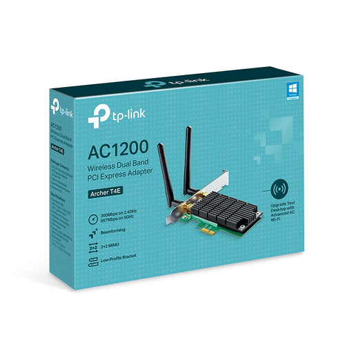 Tp-Link Archer Ac1200 Wi-Fi Dual-Band Pci Express Adapter, 3Yr