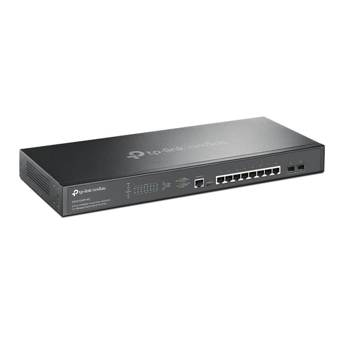 Tp-Link Omada 8-Port Managed 2.5G L2+ Rack Switch, Poe+(8 ), 10G Sfp+(2), 240W, 5Yr