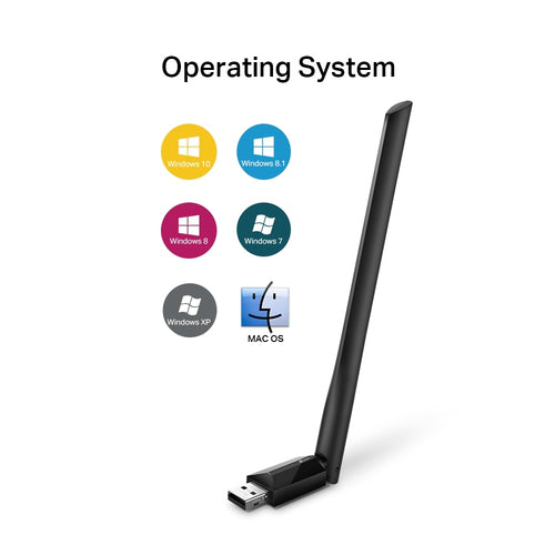 Tp-Link Archer Ac600 Wi-Fi Dual-Band USB Adapter, High Gain, 3Yr