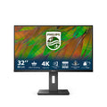 Philips 32" (16:9) Monitor, Uhd Ips, Hdmi(2), Dp, Usb(5), Usb-C, Lan, H/ Adj, 4Yr