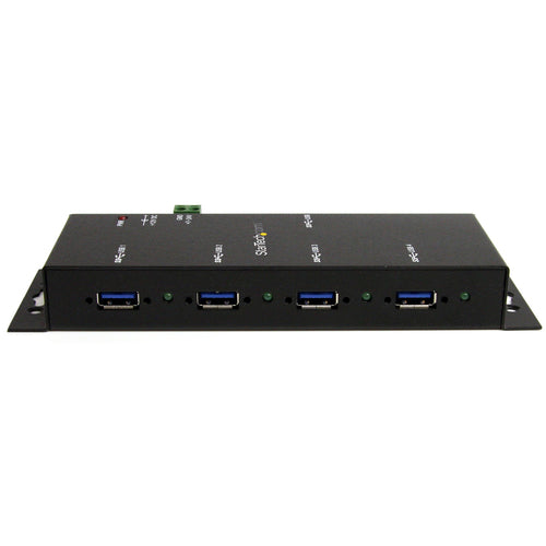 Startech 4 Port USB 3.0 Hub, Industrial, Metal, Esd Protection, Mount, 2Yr