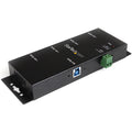 Startech 4 Port USB 3.0 Hub, Industrial, Metal, Esd Protection, Mount, 2Yr