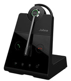 Jabra Wireless Engage 65 Se Convertible Dect Headset W/ Base, Softphone/Deskphone
