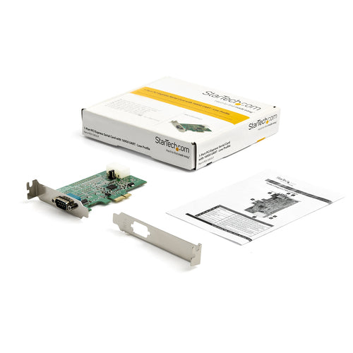 Startech Pcie Rs232(1) Serial Adapter Card Db9, Ltw