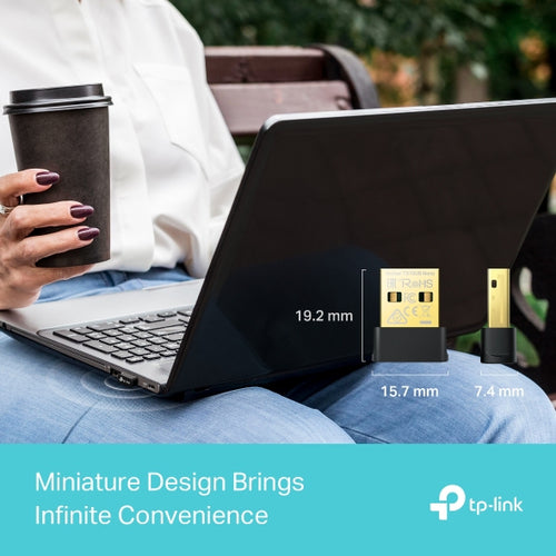 Tp-Link Archer Ax900 Bluetooth 5.3 Wi-Fi 6 Dual-Band USB Adapter, 3Yr
