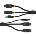 Startech 6Ft (1.8M) Dual-Displayport And USB 5Gbps Kvm Cable, 2 Yr