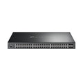Tp-Link Omada 48-Port Managed Gigabit L2+ Rack Switch, Poe+(48), 10G Sfp+(4), 500W, 5Yr