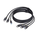Startech 6Ft (1.8M) Dual-Displayport And USB 5Gbps Kvm Cable, 2 Yr
