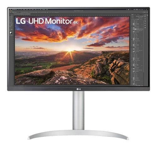 LG 27" (16:9) Uhd Ips Led, Hdmi(2), Dp, Usb-C (90W), H/Adj, Spkr, Tilt, Vesa, 3Yr