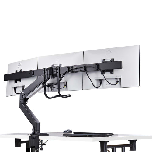 Startech Crossbar Triple Monitor Desk Mount - Up To Three 27" Monitors, Vesa, 5Yr