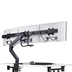 Startech Crossbar Triple Monitor Desk Mount - Up To Three 27" Monitors, Vesa, 5Yr