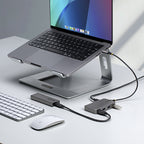 Startech 4-Port Usb-C Hub - 5Gbps - Bus Powered - USB C To 4X Usb-A Hub W/ Optional Auxili