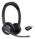 Yealink Bluetooth Dect (Wh64) Ms Stereo Hybrid Headset, Wdd60 Dect Dongle, No Base Station