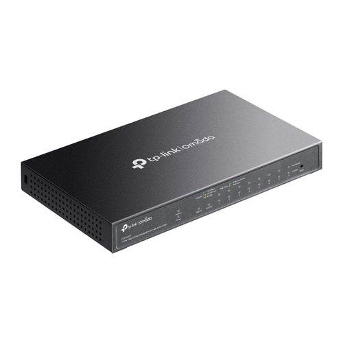 Tp-Link Omada 10-Port Easy Managed Gigabit Desktop Switch, Poe+(8), Sfp/Rj45(2), 123W, 5Yr