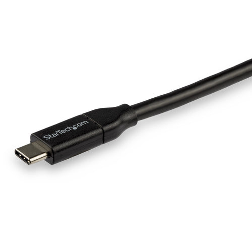 Startech 3M Usb-C 2.0 Cable, 5A Pd, TB 3 Compatible, Black, 2Yr