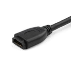 Startech 6In HDMI 2.0 Port Saver Cable - Gripping Connector - 4K 60Hz Ltw