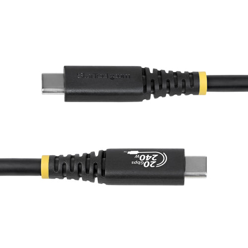 Startech 2M (6.6Ft) Usb4 Cable, Usb-If Certified Usb-C Cable, 20Gbps, Ltw