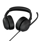 Jabra Evolve2 50 Corded Uc Stereo Anc Headset, Usb-C/A With Bluetooth (Req USB Connection)