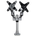 Startech Dual Monitor Desk Mount <30", <8Kg, Full Motion, Vesa, H/Adj, Silver, 10Yr