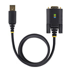 Startech 10Ft (3M) USB To Serial Adapter Cable, Com Retention, Interchangeable Screws/Nuts