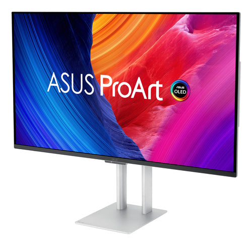 Asus 32" (16:9) Qd-Oled Uhd, 0.1Ms, 240Hz, Usb-C 96W Pd, Dp, Hdmi(1), Usb(2), H/Adj, 3Yr