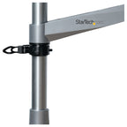 Startech Single Monitor Desk Mount <49", <14Kg, Full Motion, H/Adj, Vesa, Silver, 10Yr