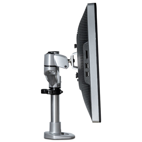 Startech Single Monitor Desk Mount <49", <14Kg, Full Motion, H/Adj, Vesa, Silver, 10Yr