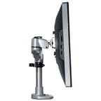 Startech Single Monitor Desk Mount <49", <14Kg, Full Motion, H/Adj, Vesa, Silver, 10Yr