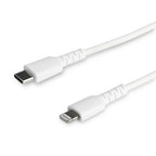 StarTech 2M USB-C To Lightning Charge/Sync Cable, Durable, Mfi, White