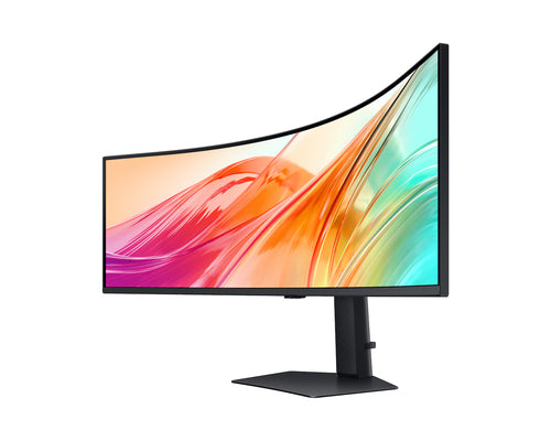 Samsung 49" Curve (32:9) Dqhd Va Monitor, Dp, Hdmi(2), Usb-C, Usb(3), Lan, H/Adj, Vesa, 3Y