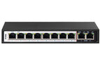 D-Link 10P 10/100Mbps PoE Switch With 8 Long Reach PoE Ports (96W) And 2 Uplink Ports