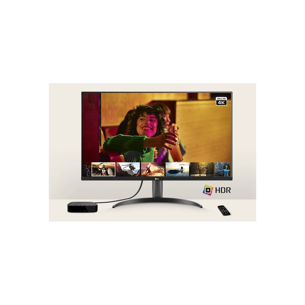 LG 32" Monitor, UHD, VA, Speakers, Black
